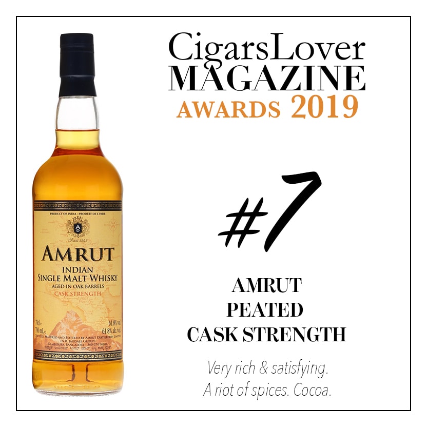 #7 – AMRUT PEATED CASK STRENGTH