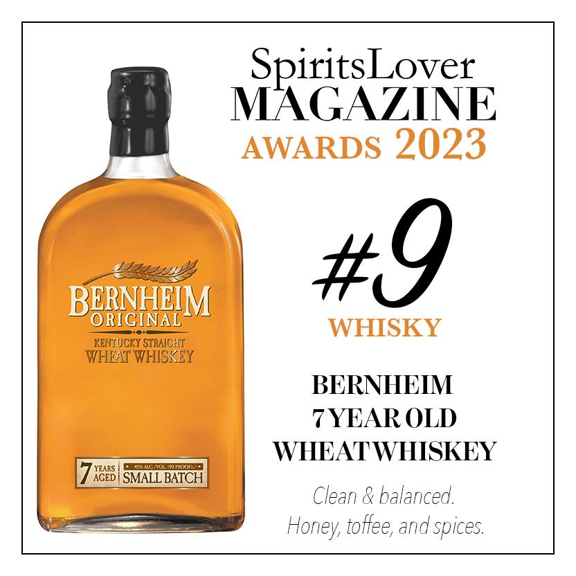 #9 – BERNHEIM 7YO KENTUCKY STRAIGHT WHEAT WHISKEY