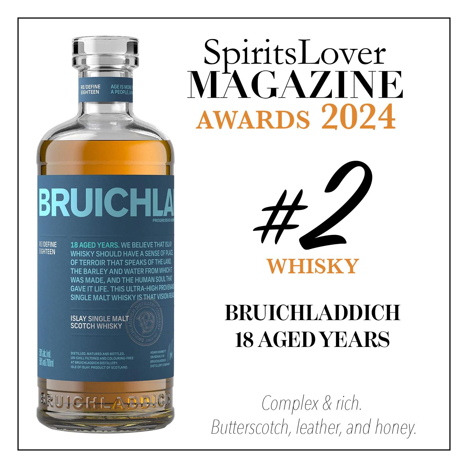 #2 – BRUICHLADDICH AGED 18 YEARS