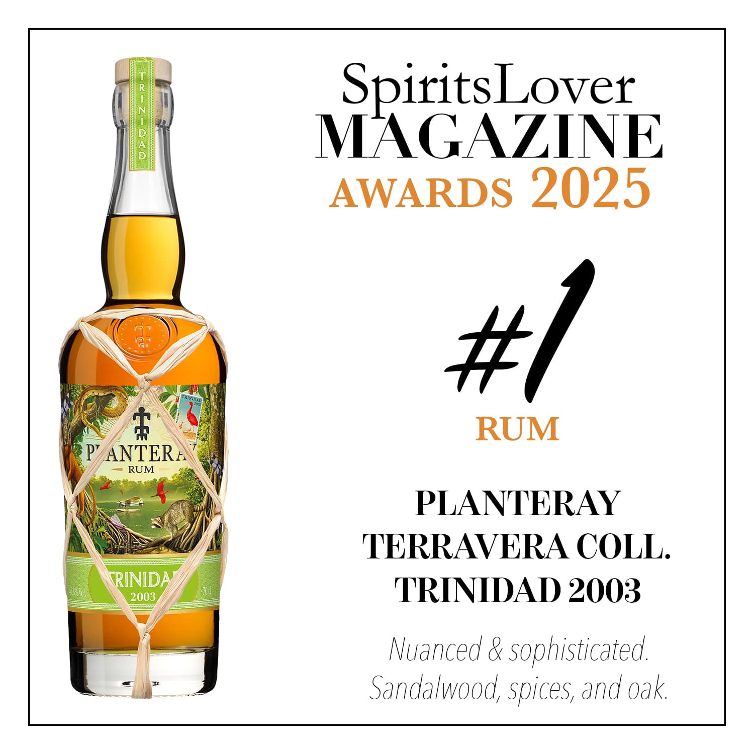 #1 – Planteray Terravera Collection Trinidad 2003