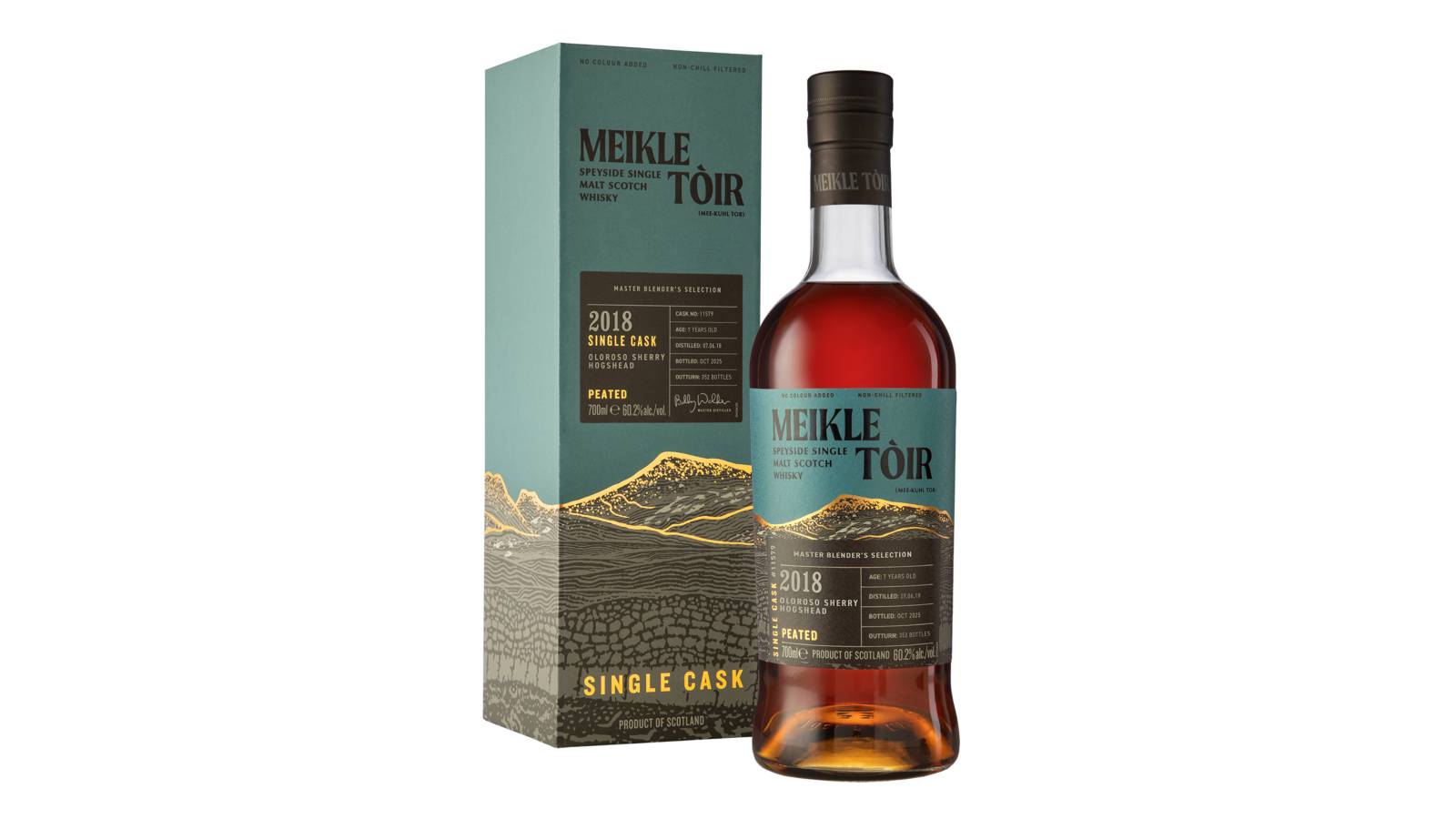 MEIKLE TÒIR SINGLE CASK #11564 2018 PEDRO XIMÉNEZ SHERRY HOGSHEAD